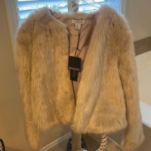 Rachel Zoe Faux Fur jacket.